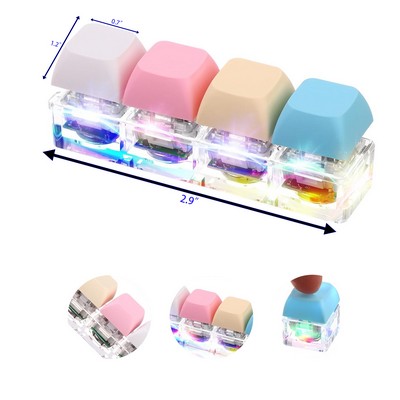 Keyboard Fidget Keychain Decompression Toys