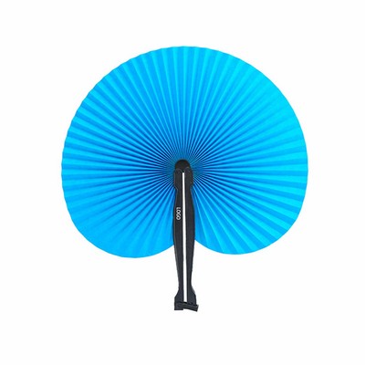 Plastic Colorful Folding Fan