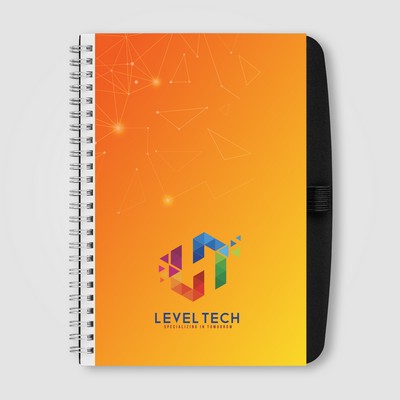 SimpliColor Hard Cover Spiral Notebook - A5 - Full-Color