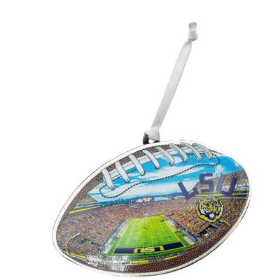UVover3D Football Ornament