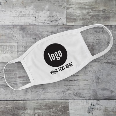 Personalized Corporate Logo Youth Face Mask