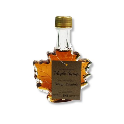 50ml Maple Syrup In Leaf Bottle