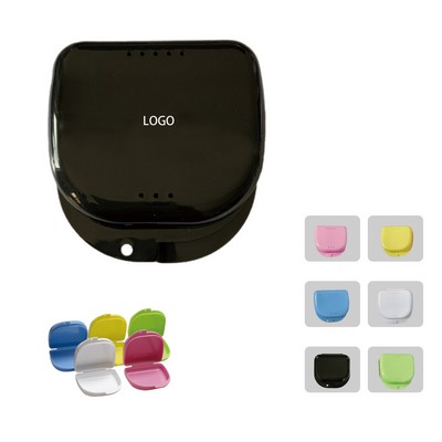 Dental False Teeth Storage Box