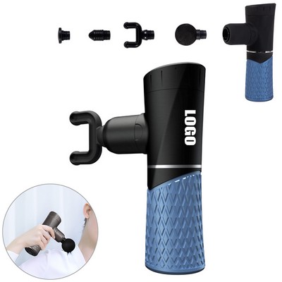 Muscle Vibration Massager Tool With 32 Speed Settings And 4 Interchangeable Heads