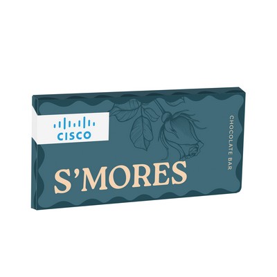 Valentine's Day Wrapped 3.5 oz. Chocolate Bars - Milk Chocolate S'mores