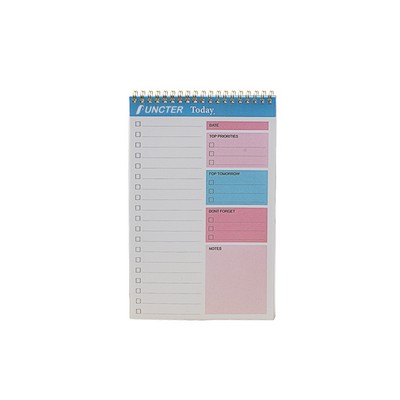 Spiral Organizer Schedule Planner/50 Sheets