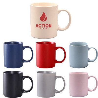 11 oz. Matte Ceramic Mugs