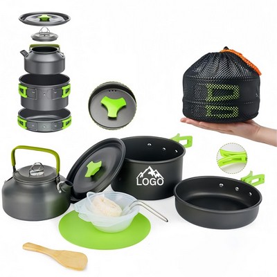 Portable Outdoor Camping Cookware Set
