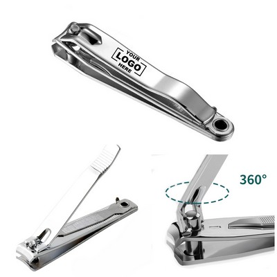 Nail Clippers with Magnifying Lens.