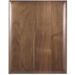 Elliptical Edge Corner Genuine Walnut Plaque