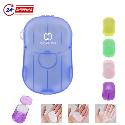 Travel Disposable Soap Sheet Box