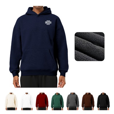Fleece Pullover Hooded Sweatshirt