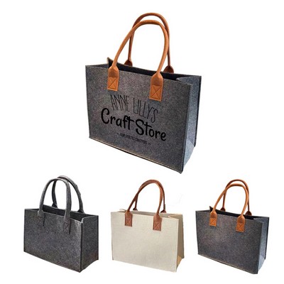 Felt Tote Bag