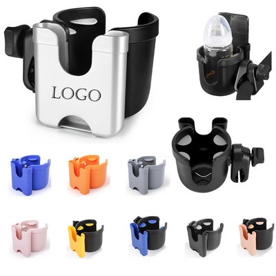 Stroller Cup Holder With Phone Holder