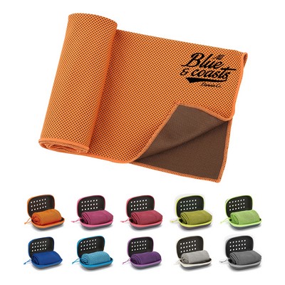 Cooling Towel with Silicone Cover