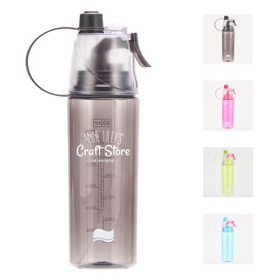 21oz Mist Spray Hydration Bottle
