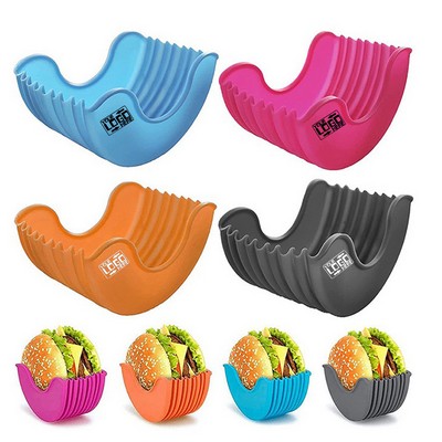 Reusable Retractable Burger Holder