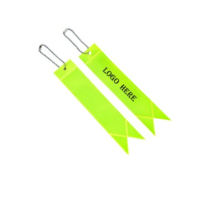 Lightweight Safety Key Chain Reflective Pendant