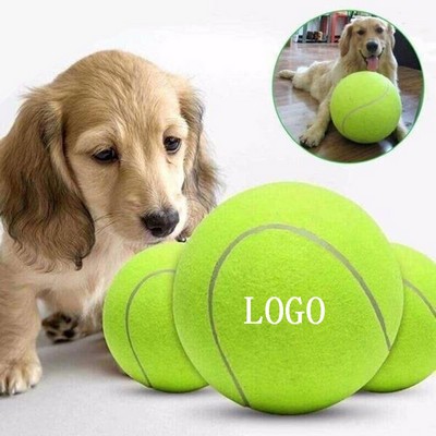 2 1/2" Custom Tennis Ball Dog Chew Toy Outdoor/Indoor Puppy Play MOQ50PCS