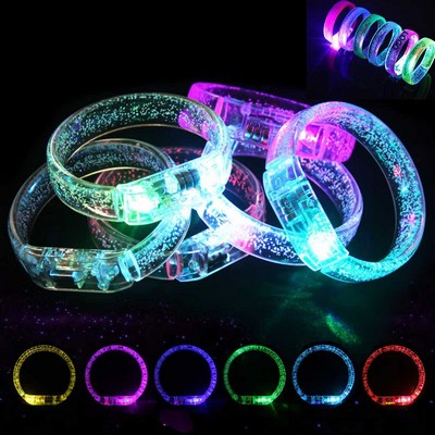 Custom Colorful LED Light Up Bracelet