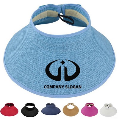 Foldable Women'S Beach Sun Visor