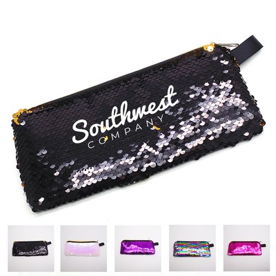 Mermaid Sequin Cosmetic Bag