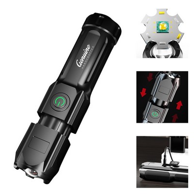 Tactical Zoom LED Flashlight