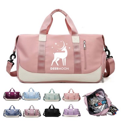 Gym Dry Wet Separated Duffle Bag