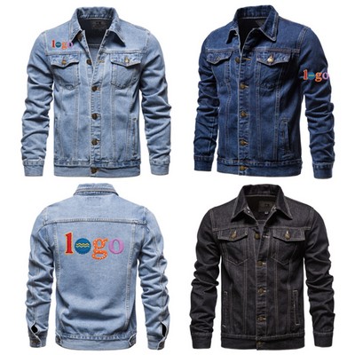 Unisex Heavy Cotton Classic Denim Jacket