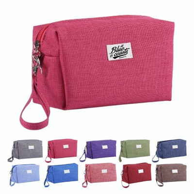 Zippered Cosmetic Pouch