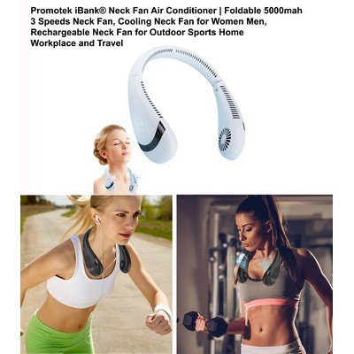 USB Rechargeable Neck Fan Air Conditioner