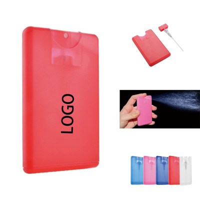 20Ml Spray Bottle - Portable Plastic Refillable Perfume & Sanitizer Container