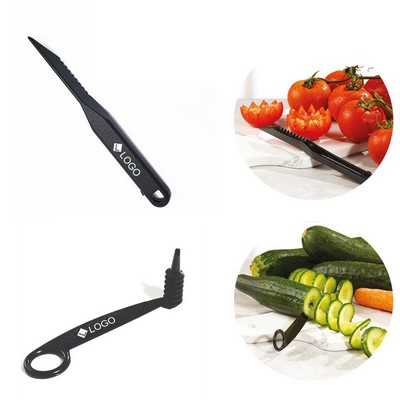 Kitchen Spiral And V-Shaped Tools