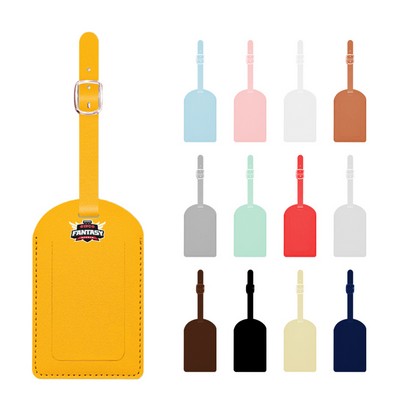 Premium Leather Luggage Bag Tag