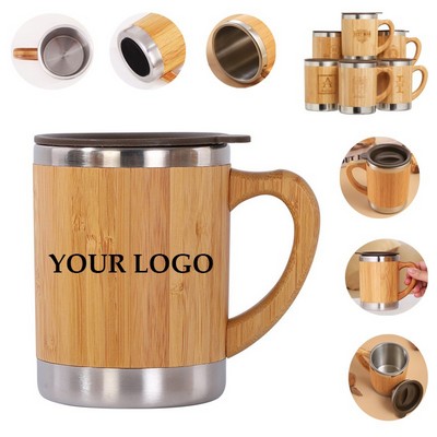 10oz Bamboo Shell Coffee Mug