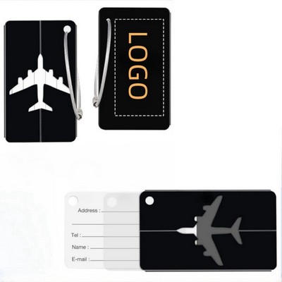 Aluminum Metal Travel Luggage Tag