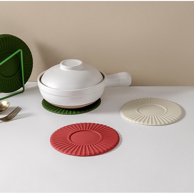6.3'' Diam. Silicone Coasters