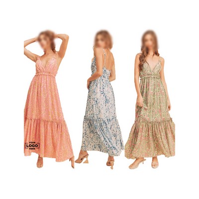 Floral Seduction Maxi Dress