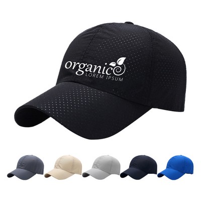 Full Mesh Coverage Quick-Drying Sports Cap