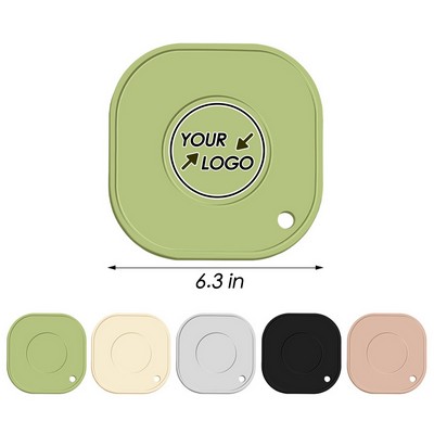 Square Non-Slip Silicone Coasters