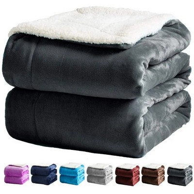 Plush Sherpa Micro Blanket