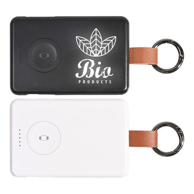 5000mAh 3-in-1 Wireless Charging Power Bank