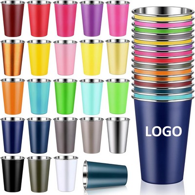 16 oz Stainless Steel Cup