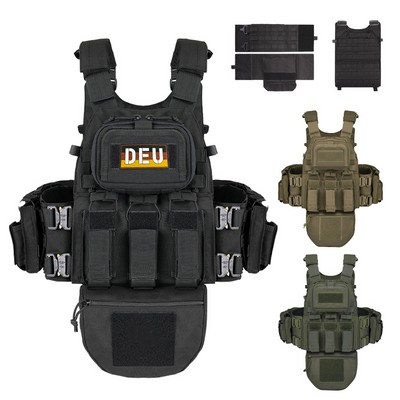 Multi-functional Tactical Vest Training Uniform