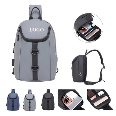 Sporty Crossbody Chest Bag