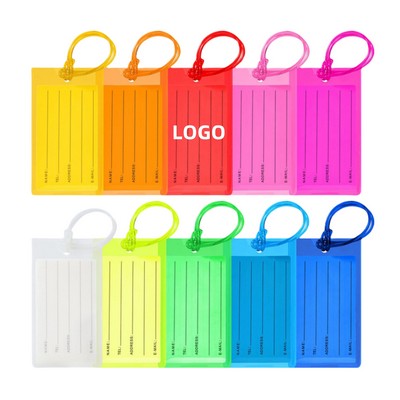 PVC Flexible Luggage Tag