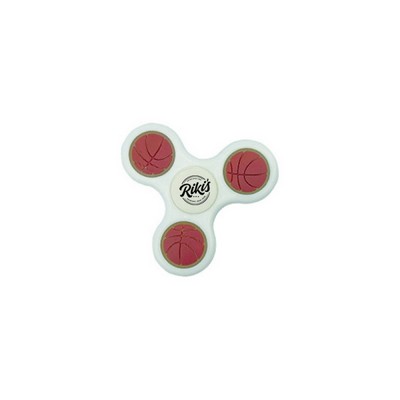 Stress-Relieving Basketball-Shaped Spinner Toys