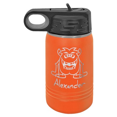 Polar Camel 12 oz. Orange Water Bottle