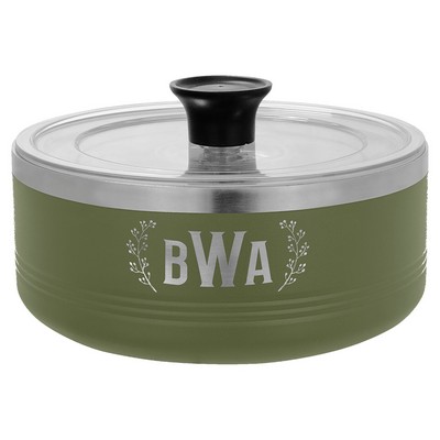 Polar Camel Olive Green 1 1/4 Quart Serving Bowl with Lid