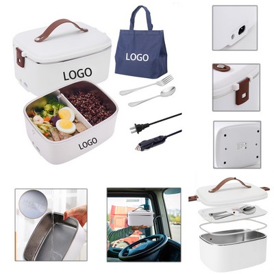 12V or 24V Portable Heated Lunchbox For Car